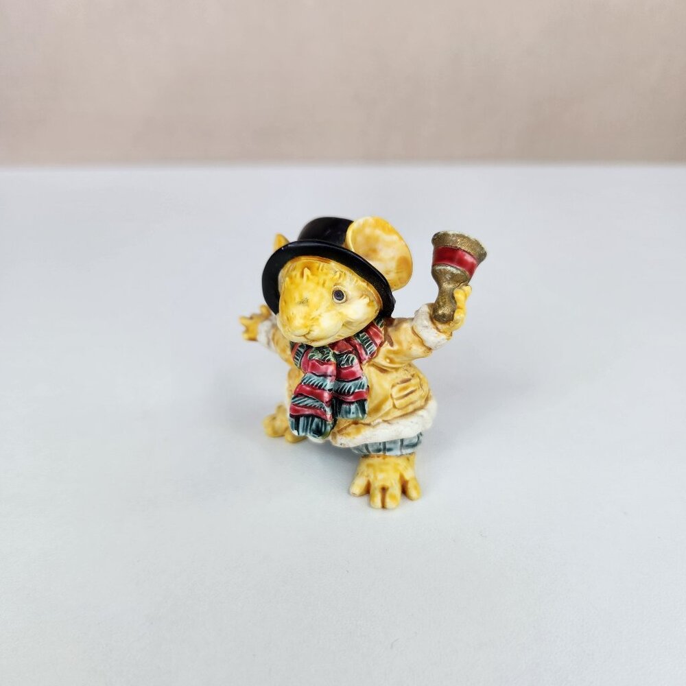 VINTAGE LIKE NEW GANZ Little Cheesers #05309 1991 Handcrafted Mouse Figurine